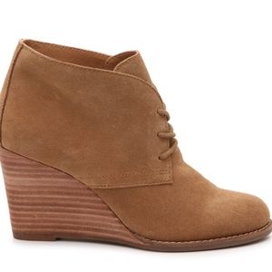 New in Box Lucky Brand Yamene Wedge Bootie size 6.5